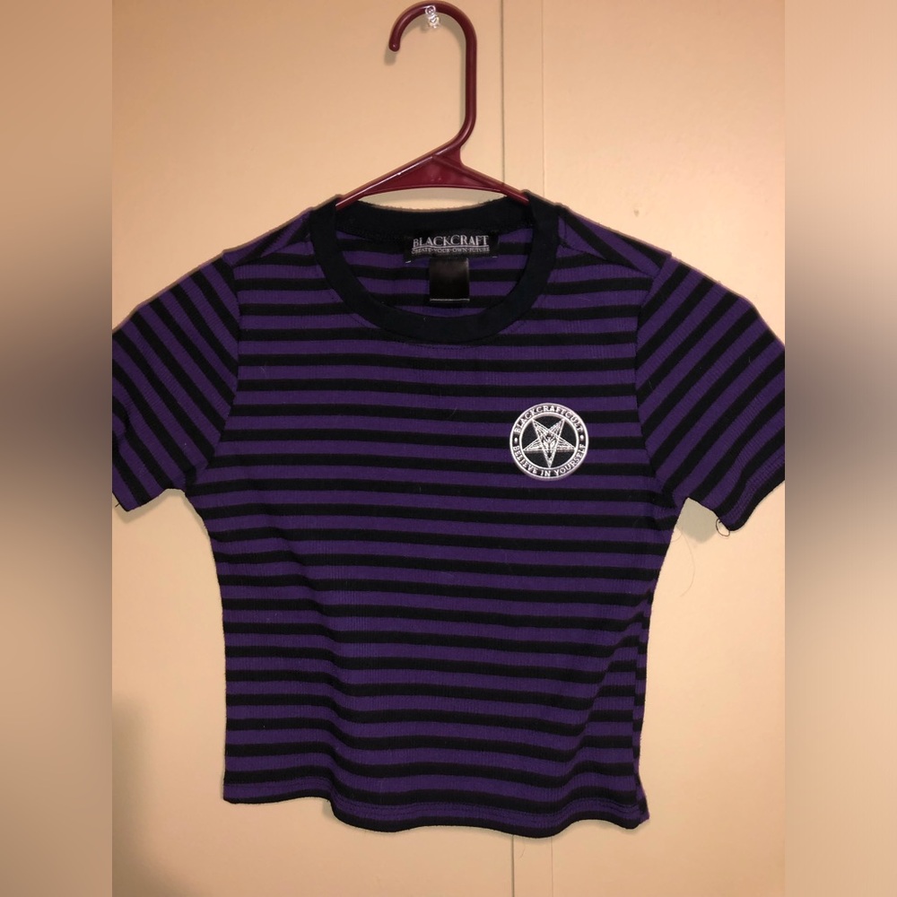 XS Cropped Tee Blackcraft